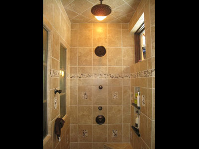 Johnson Residence - Master Bathroom Shower