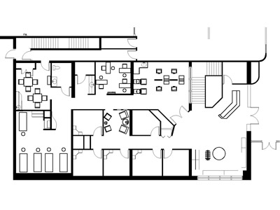 Spa-Main Level Floor Plan
